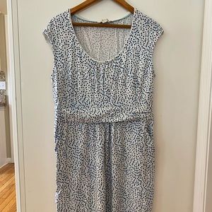 Boden Amelie white dress